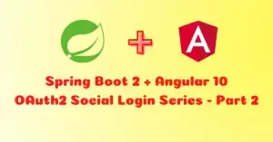 Spring boot angular outlet 2